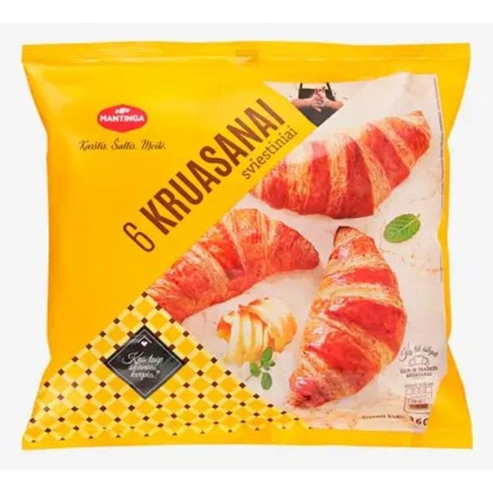КРУАССАН MANTINGA С МАСЛОМ П/Ф ЗАМ 360ГР