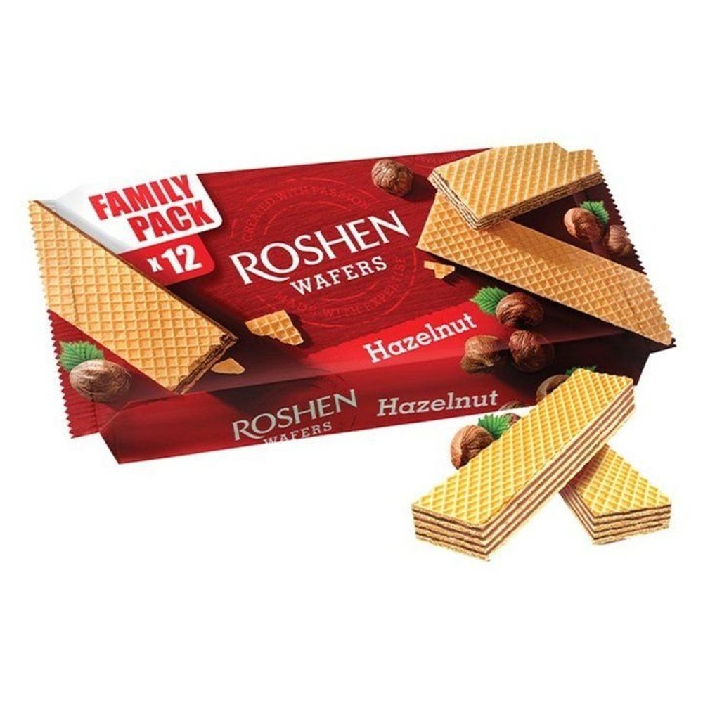 Вафли  Roshen Wafers орех 216 г
