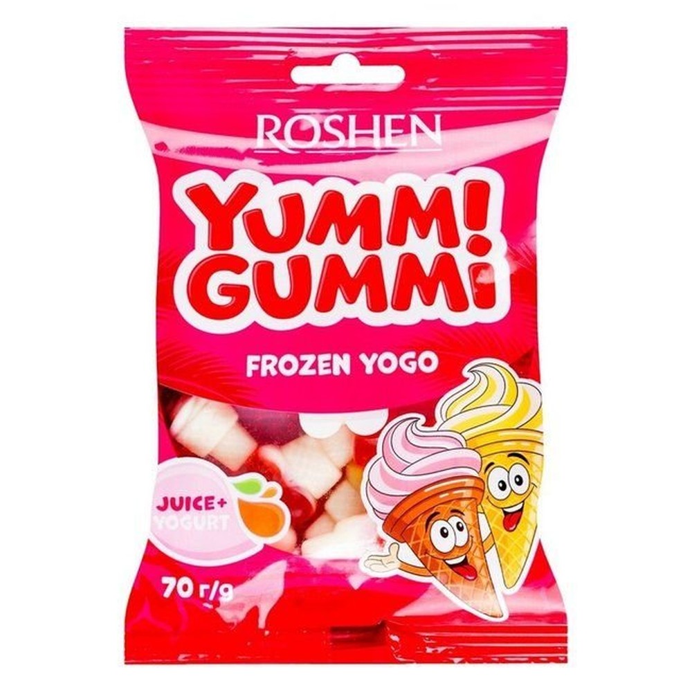 Конфеты желейные Roshen Yummi Gummi мороженое 100 г