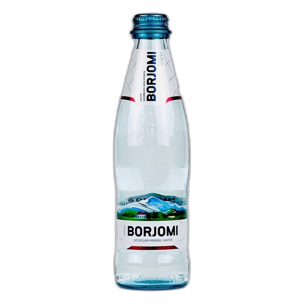 Borjomi минеральная вода 0,33 л. стекло