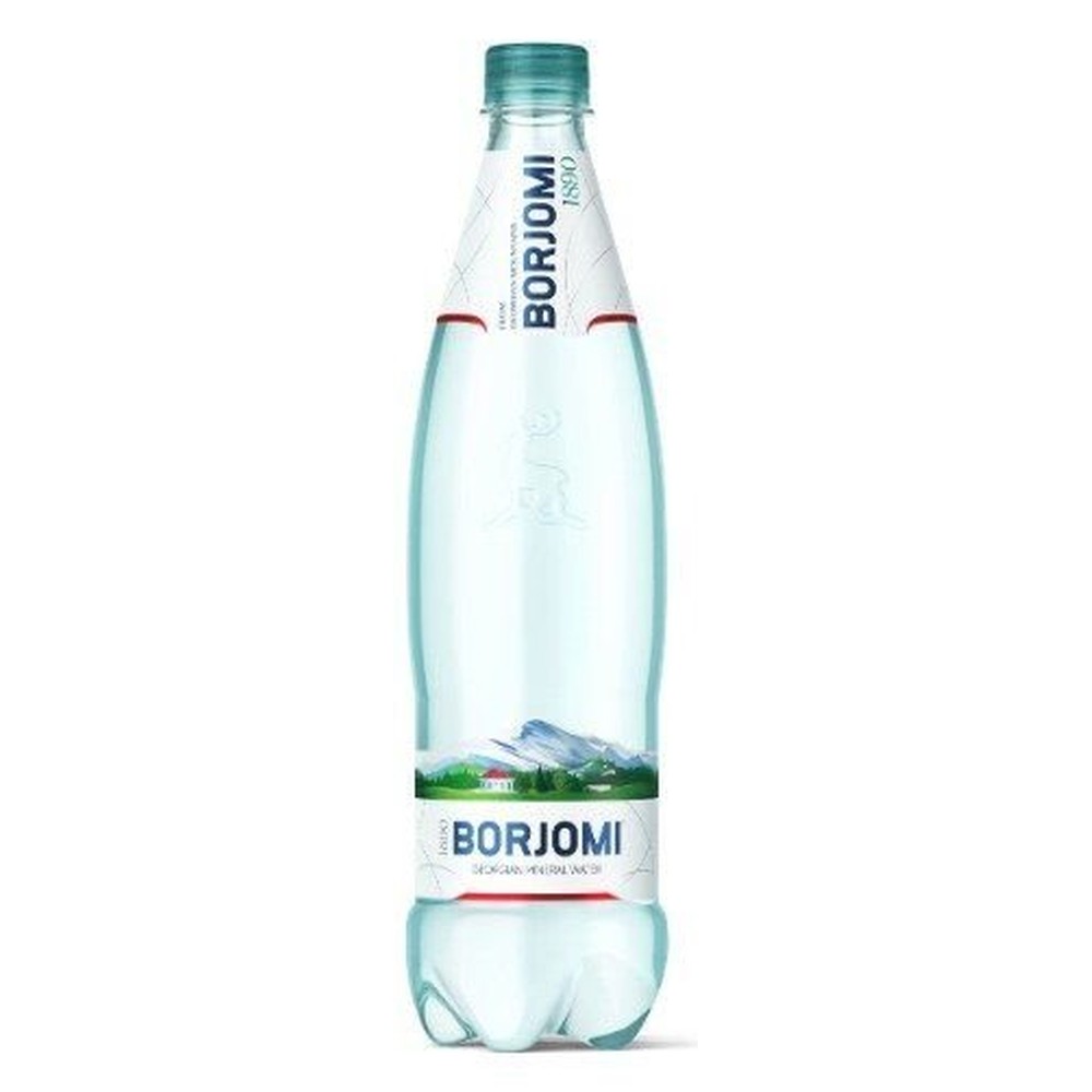 Borjomi минеральная вода 0,75 л. пластик