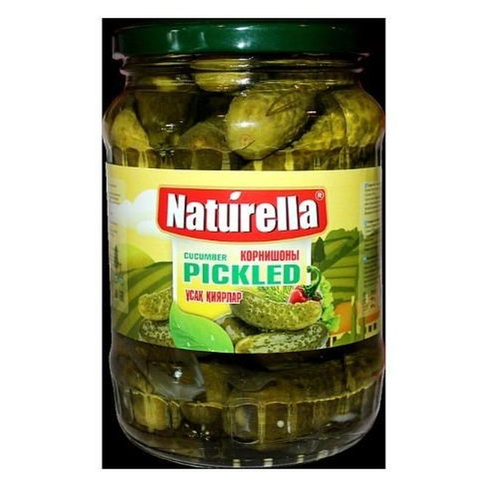 Корнишоны маринованные 3-6см., Naturella, 720 мл.