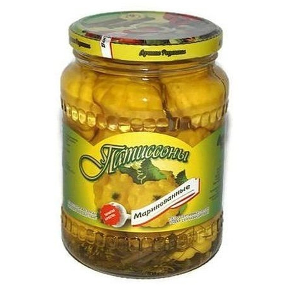 Патиссоны маринованные Лучшие рецепты 0,67 л