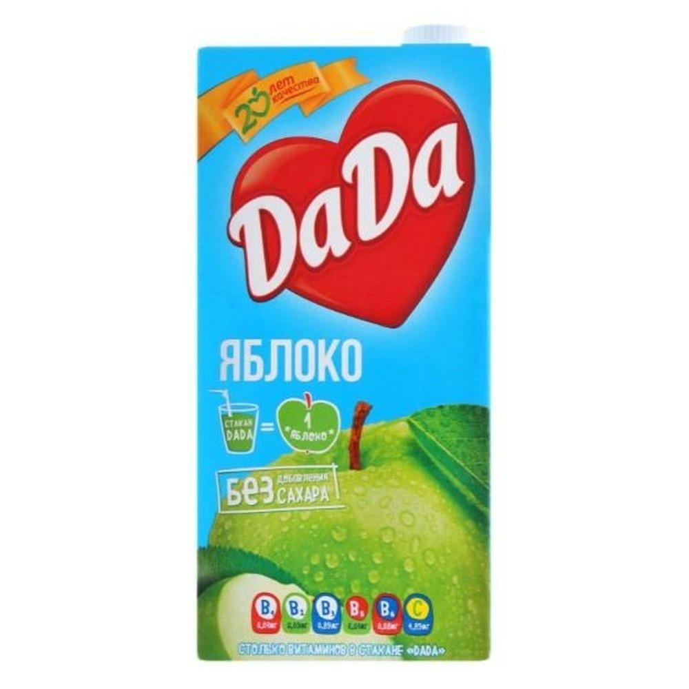 DaDa|Сок  Дача Яблоко с мякотью 1,93Л