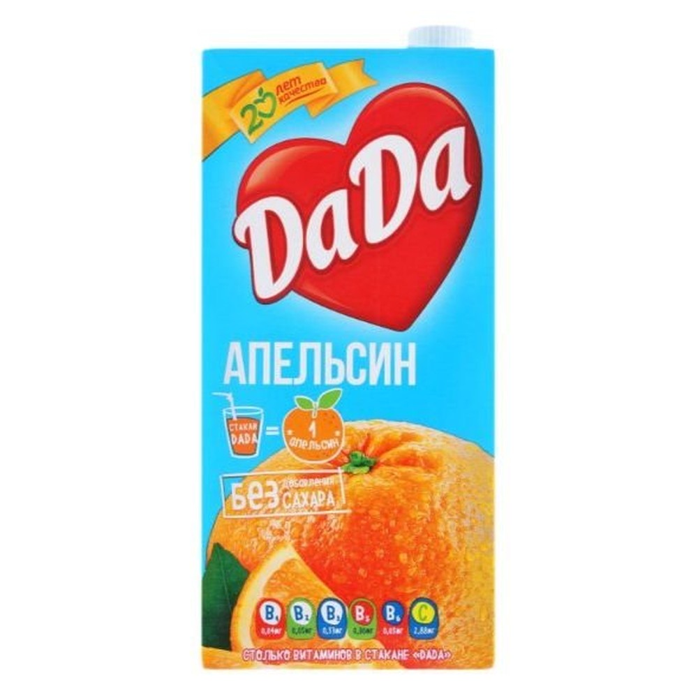 DaDa|Сок  апельсин 1,93 л