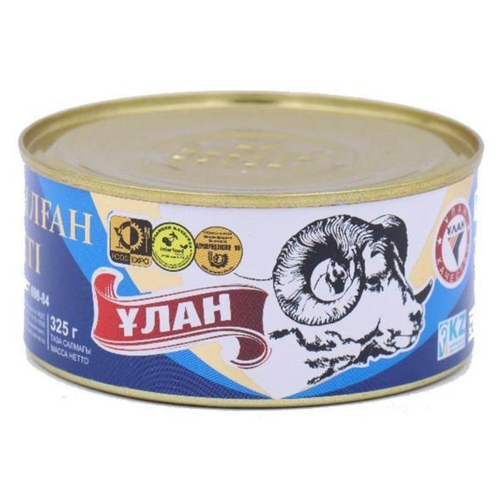 Баранина тушеная Улан высший сорт 325 г