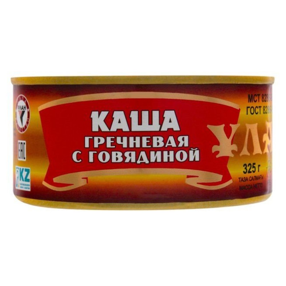 Каша гречневая Улан с говядиной 325 г