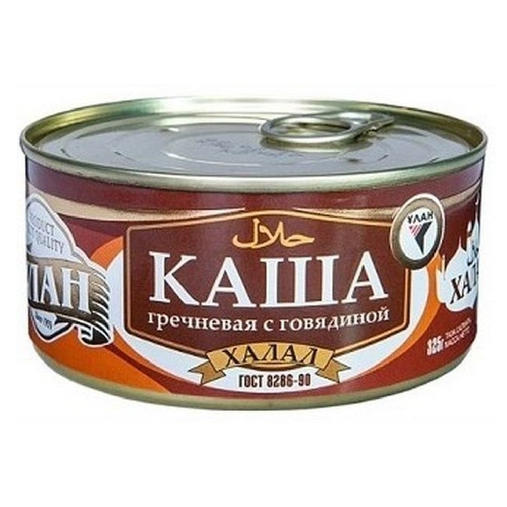 Каша гречневая Улан с говядиной 325 г