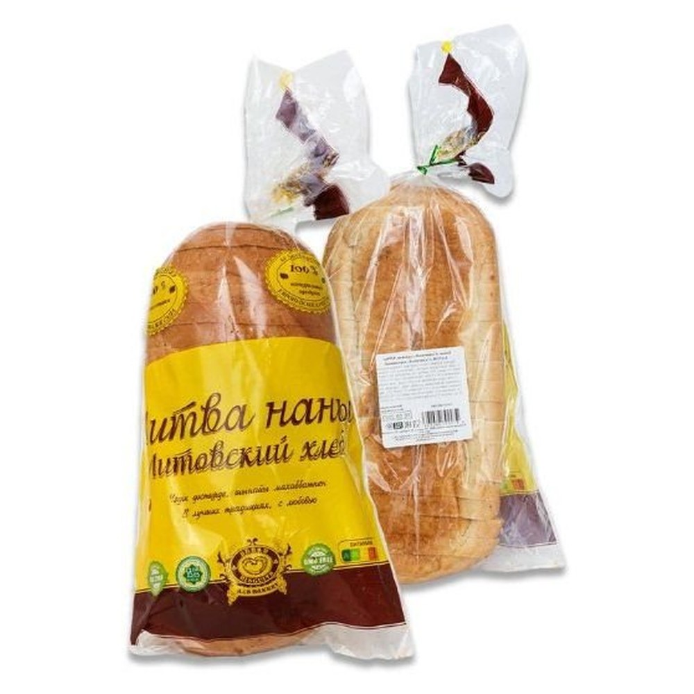 Батон Литовский хлеб; Солнечный нарезанный 0,350КГ