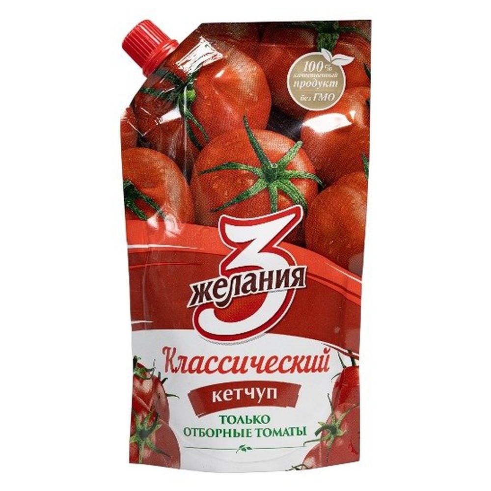 3ЖЕЛАНИЯ| Кетчуп классический  250 гр
