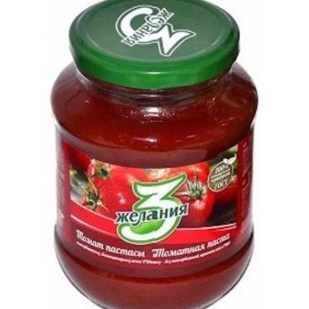 3 ЖЕЛАНИЯ| ТОМАТНАЯ ПАСТА  500Г С/Б