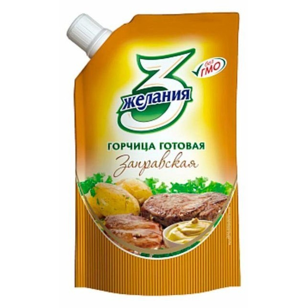 250 ГР СОУС ГОРЧИЧ 3 ЖЕЛАНИЯ