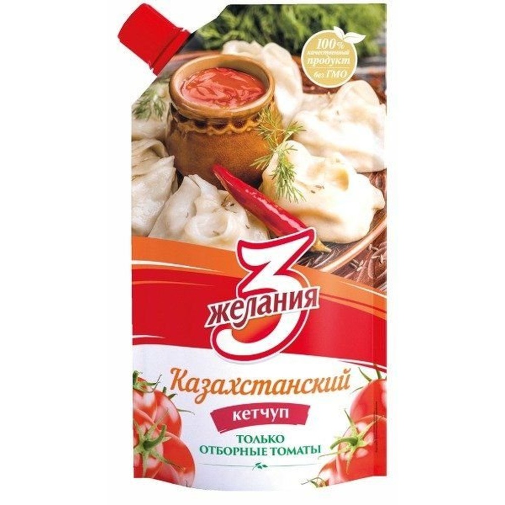 Кетчуп "Казахстанский" 3 желания, 450гр