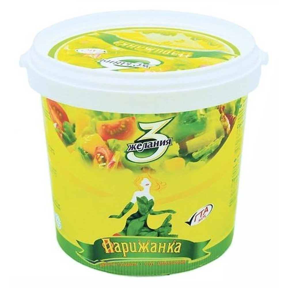 Майонез "Парижанка", "3 желания", 40%, 800 гр. ведро