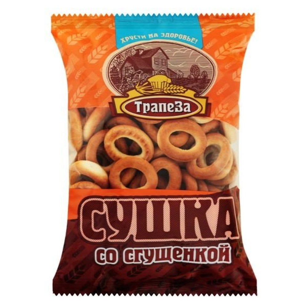 Сушка Трапеза Со сгущенкой 400г