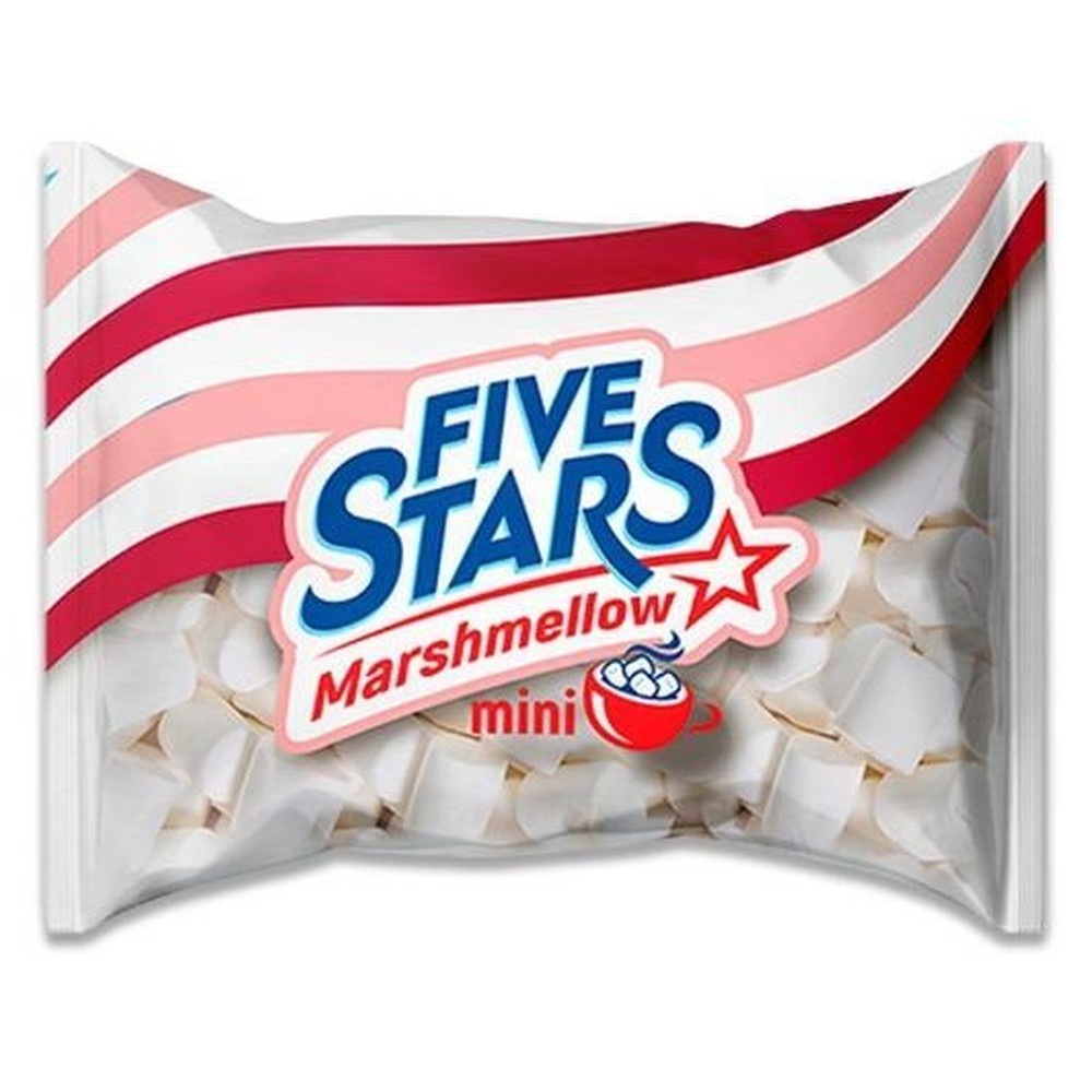 Жевательный зефир "Five Stars Marshmallow" Mini, 200 гр