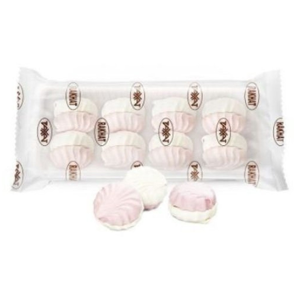 Зефир бело-розовый РАХАТ 330 гр.