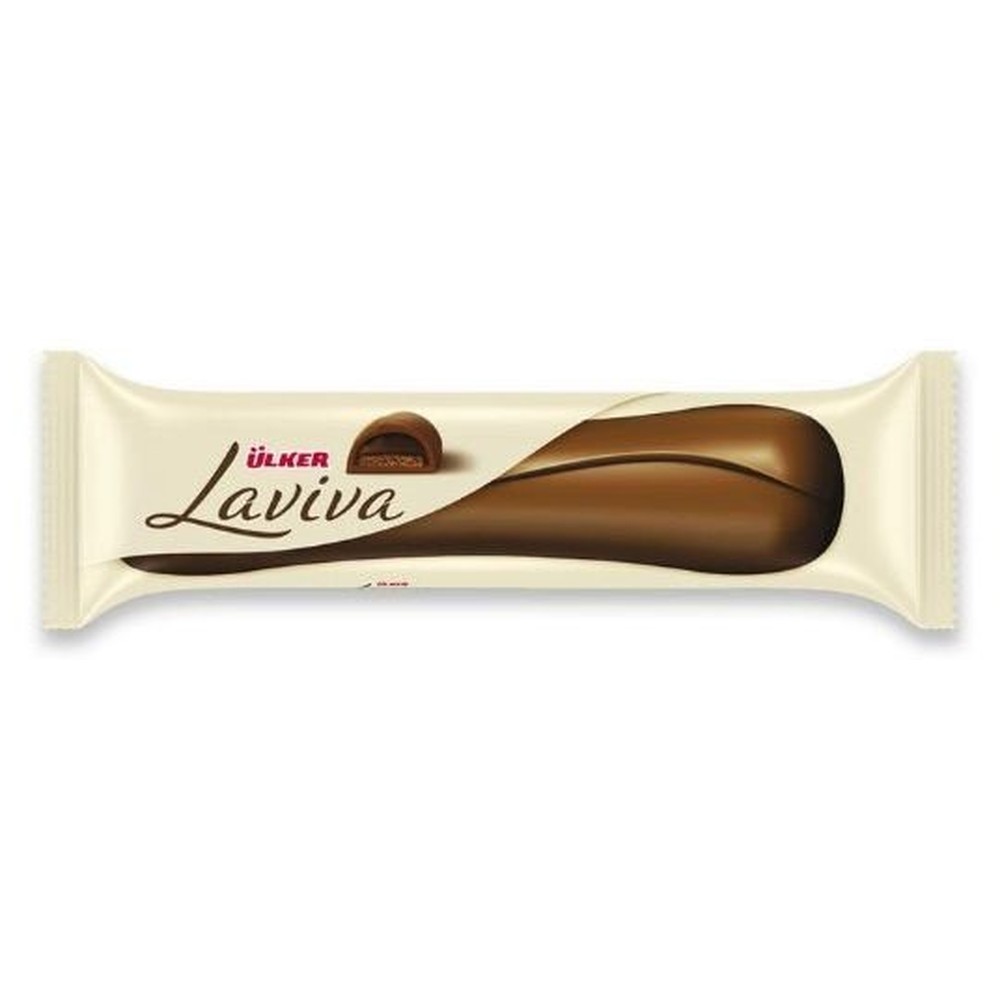 БАТОНЧИК LAVIVA С МОЛ ШОК НАЧИНК ИЗ ТЕМН ШОК И КАКАО 35ГР