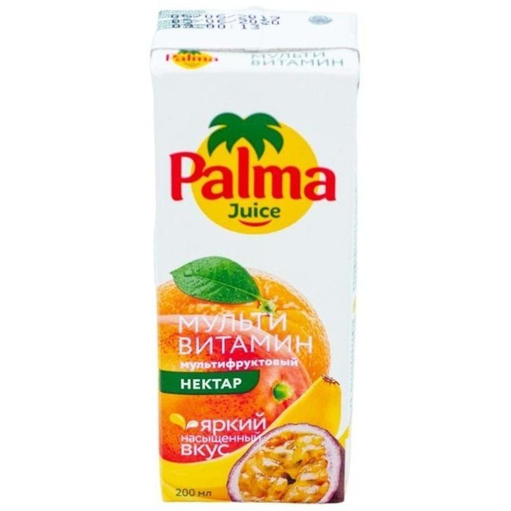 Palma напиток сокосодержащий Мультивитамин 0.2 л.