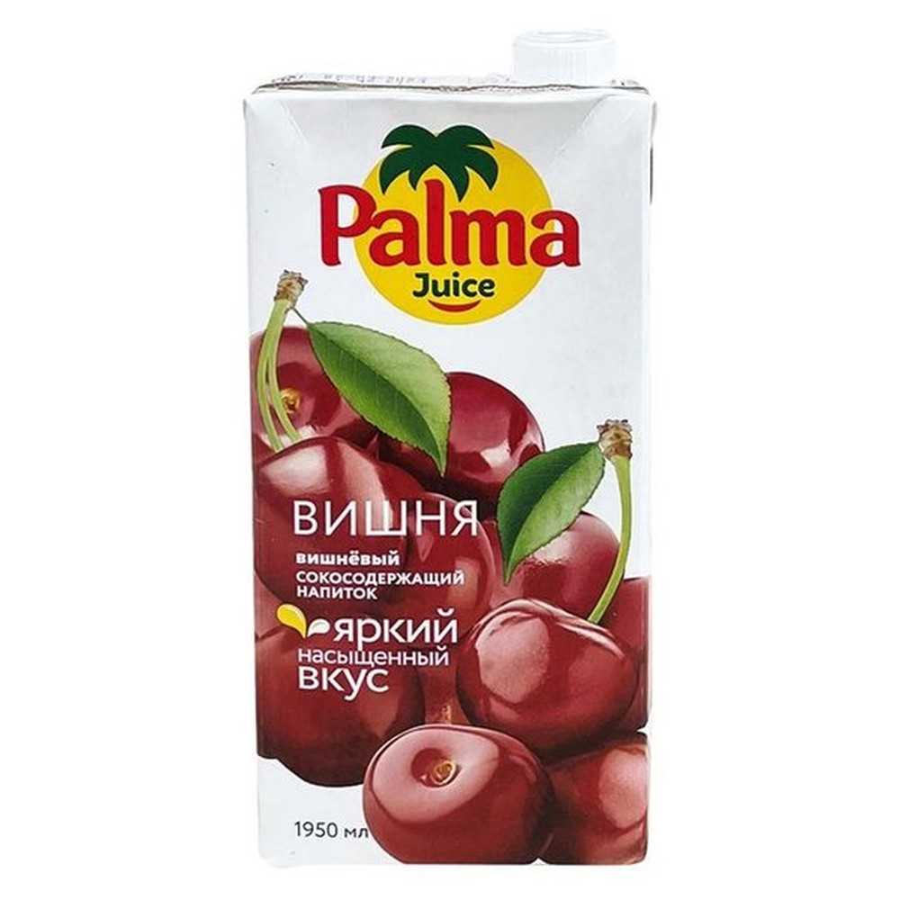Palma напиток сокосодержащий Вишня 1,950 л.