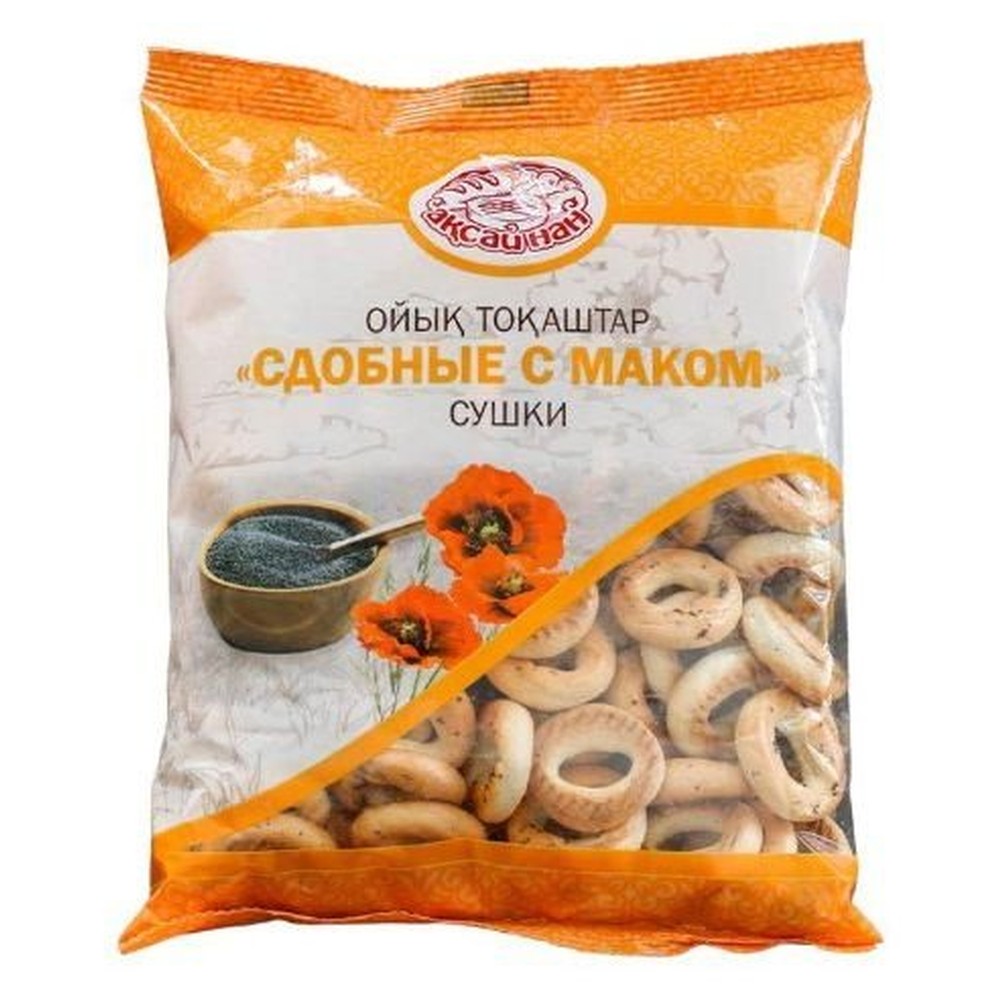 Сухари сдобные Аксай Нан с маком 200 г