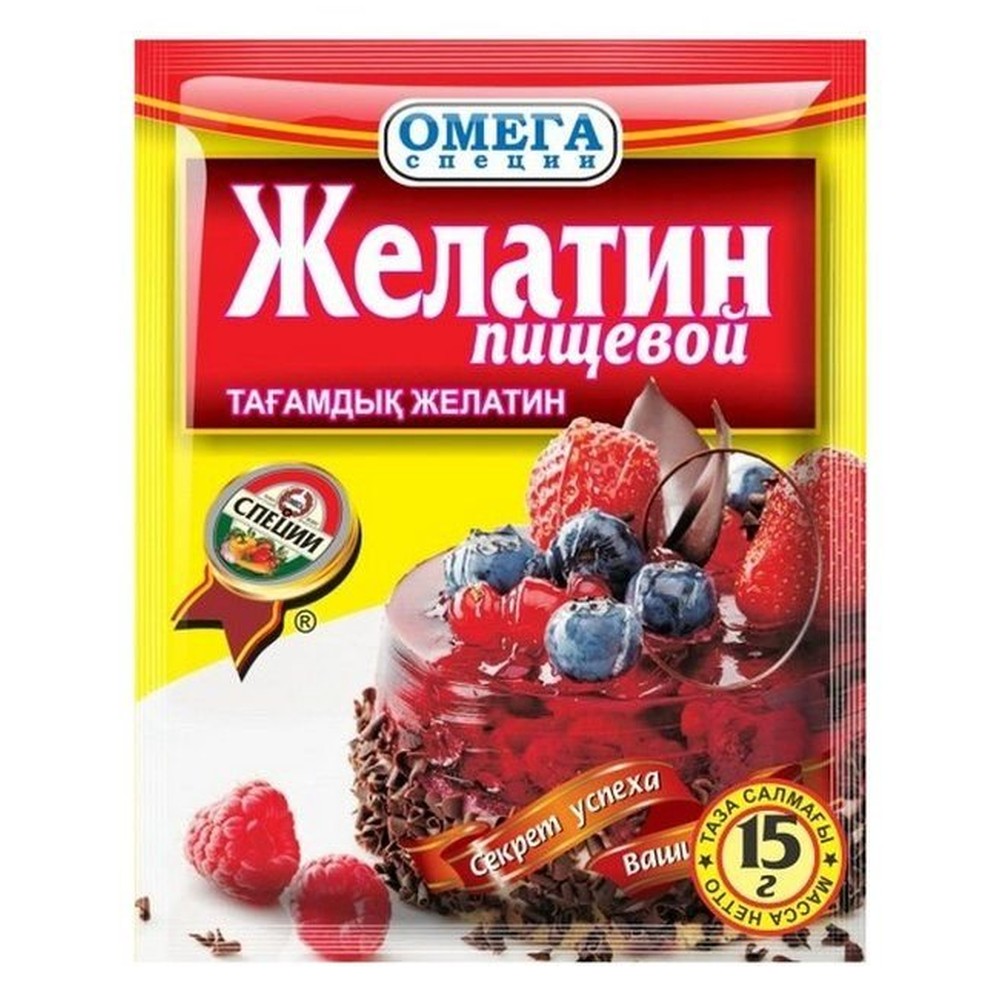 Омега желатин С/Ф 15 гр.