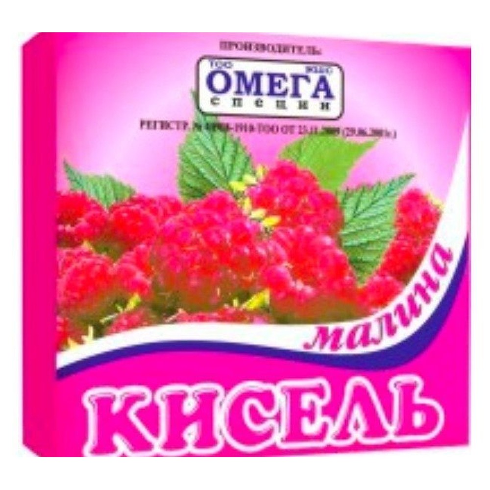 Кисель "Малина" Омега 200 гр