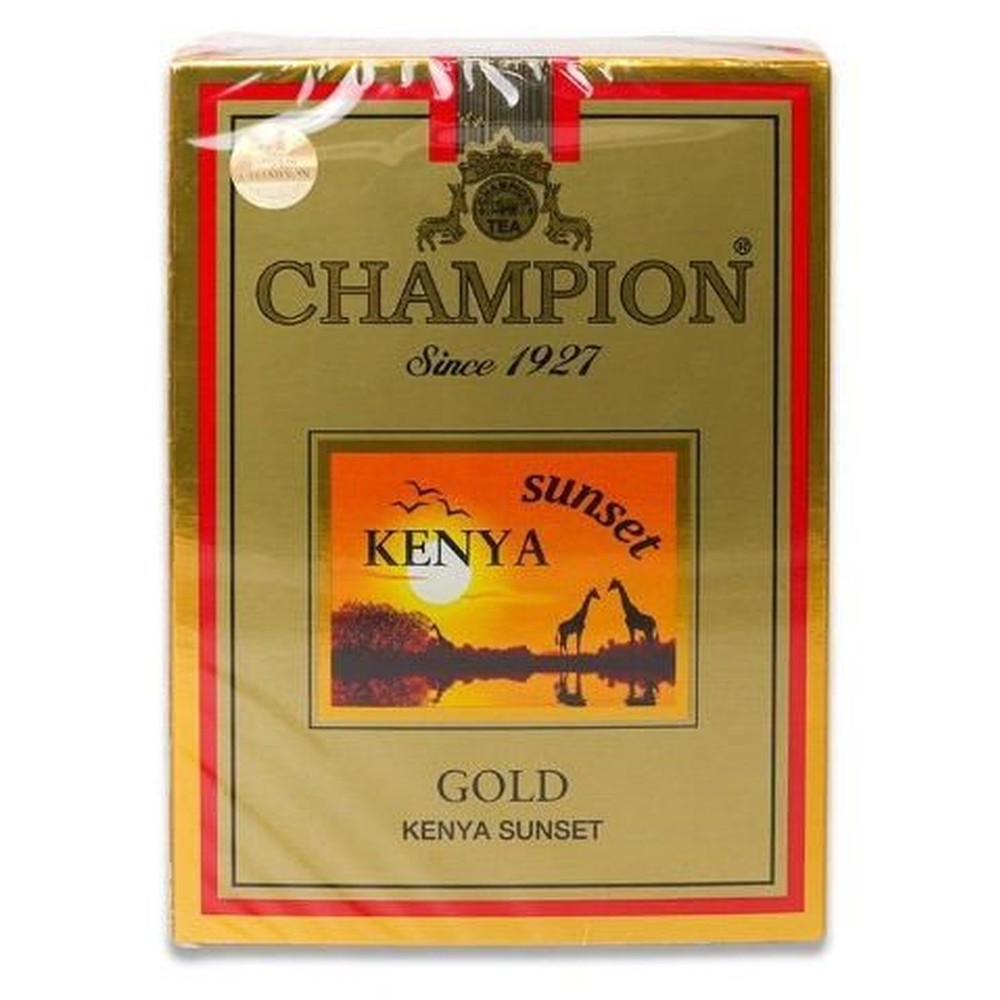 CHAMPION| чай черный гранулированный закат кении 500г
