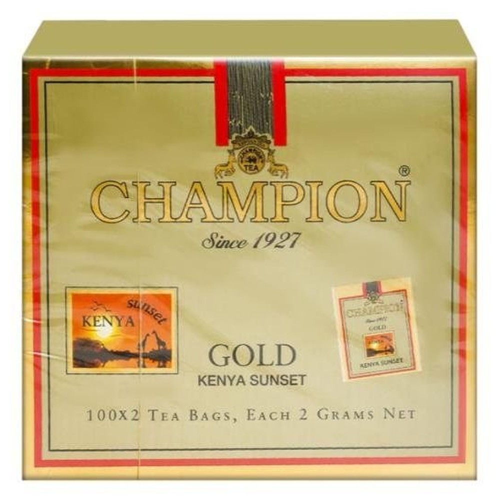 CHAMPION|чай черный 100 пакетиков