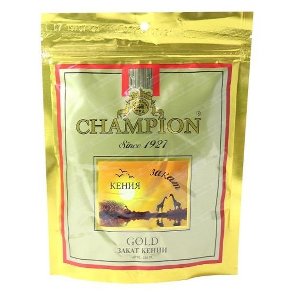 CHAMPION| чай черный закат кении 200г