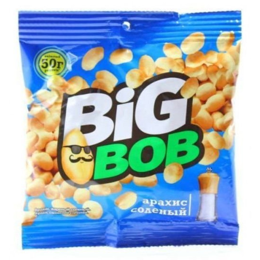 Арахис Big Bob соленый 50 г