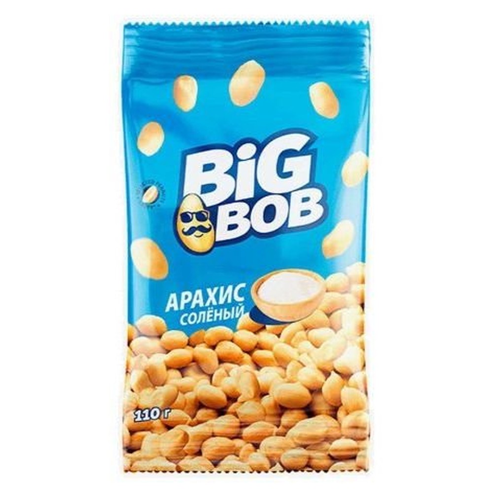 Арахис Big Bob соленый 110 гр.