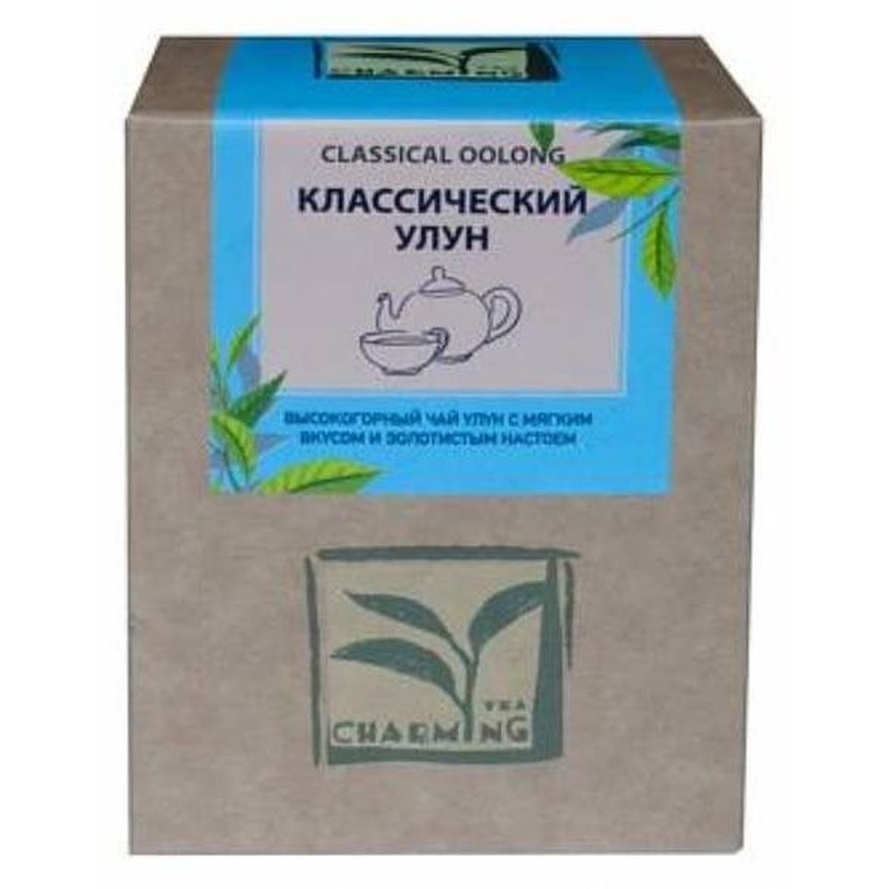 CHARMING TEA|Чай зеленый  классический улун листовой 100 г