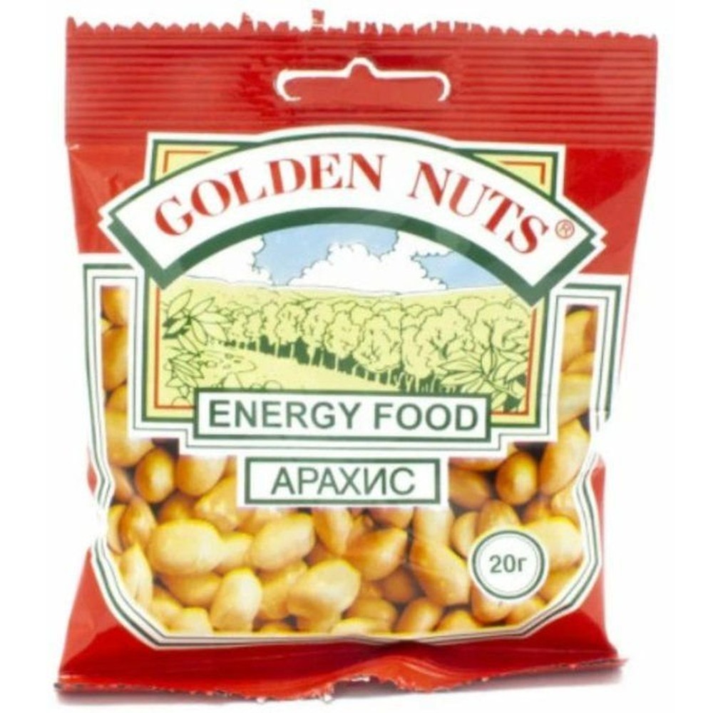 Арахис GOLDEN NUTS соленый 20 г