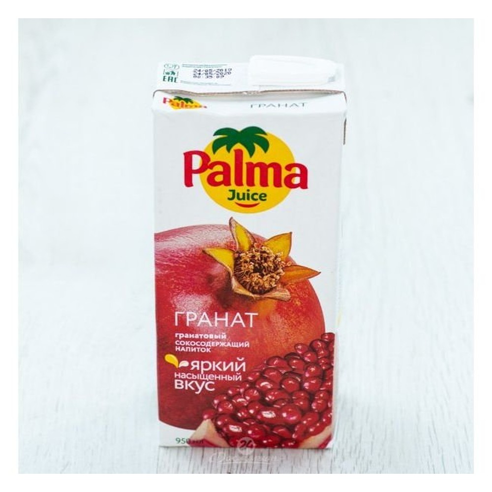 Palma напиток сокосодержащий Гранат 0,950 л.