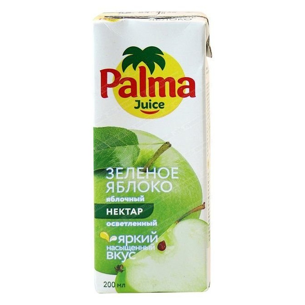 Palma Сок зеленое яблоко 2 л.