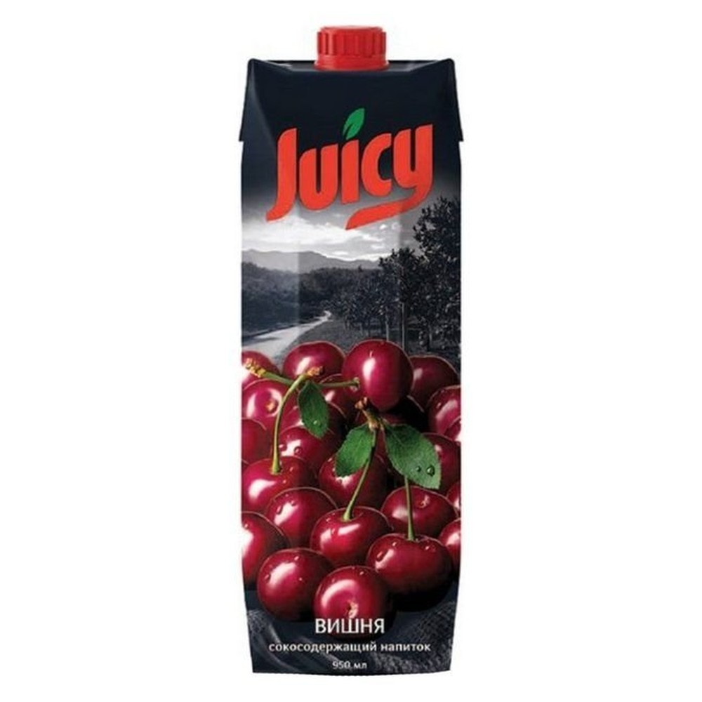 Juicy напиток сокосодержащий Вишня 1,950 л.