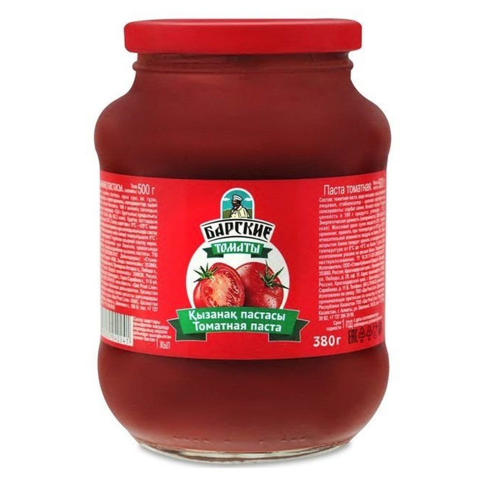Паста томатная Барские томаты 380 г