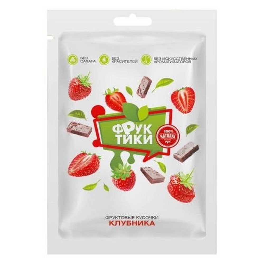 ПАСТИЛА ФРУКТИКИ ВКУС КЛУБНИКА 25ГР 