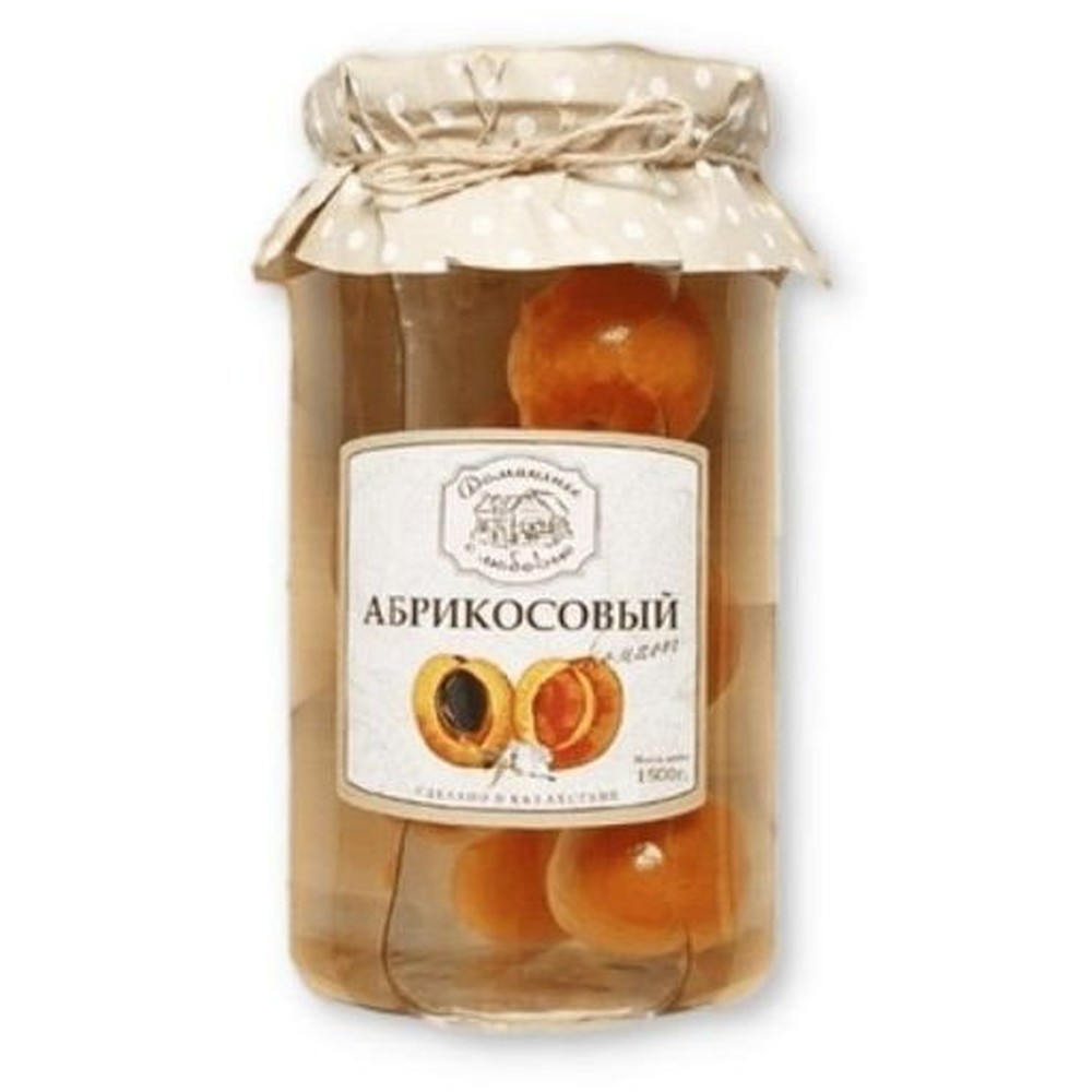 Компот "ДОМАШНЕЕ С ЛЮБОВЬЮ" Абрикосовый, 1500 гр