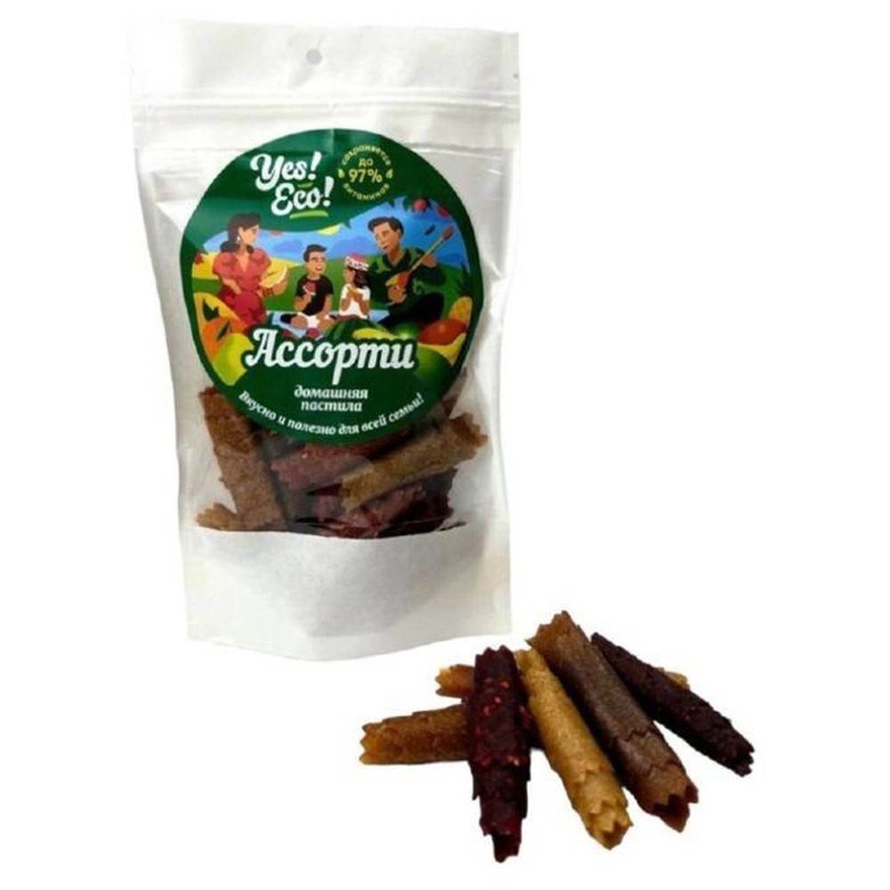 ПАСТИЛА YESECO АССОРТИ 100Г КРАФТ/УП