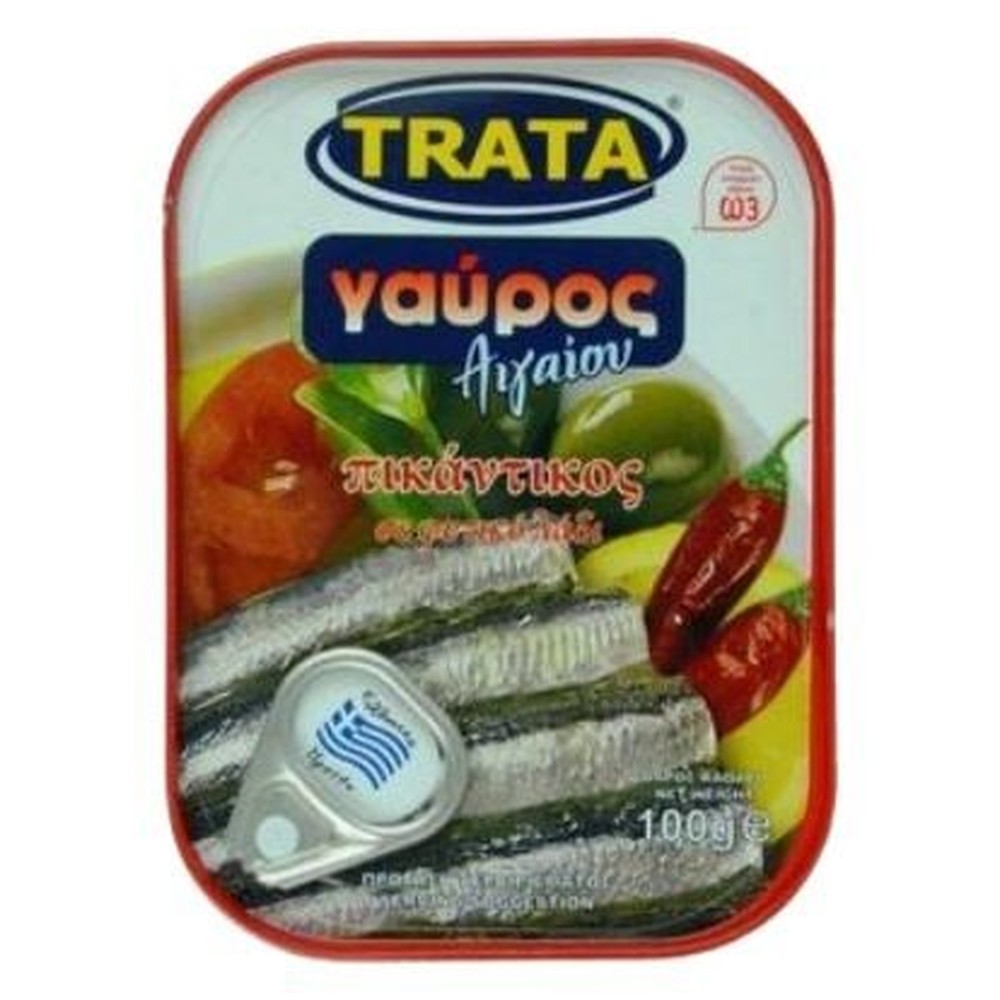 Trata анчоусы в оливковом масле 100 гр