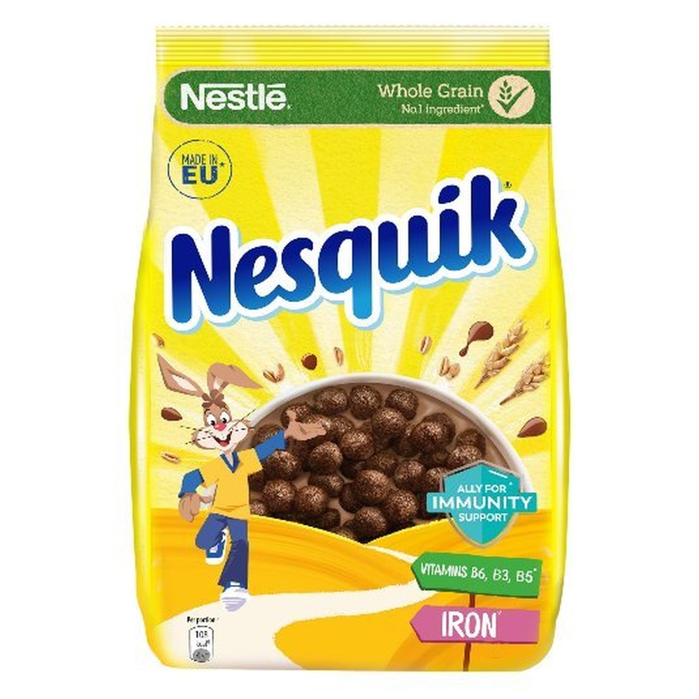 ГОТОВЫЙ ЗАВТРАК NESQUIK ШОКОЛАДНЫЕ ШАРИКИ 225ГР