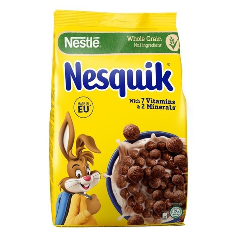 ГОТОВЫЙ ЗАВТРАК NESQUIK ШОКОЛАДНЫЕ ШАРИКИ 460ГР