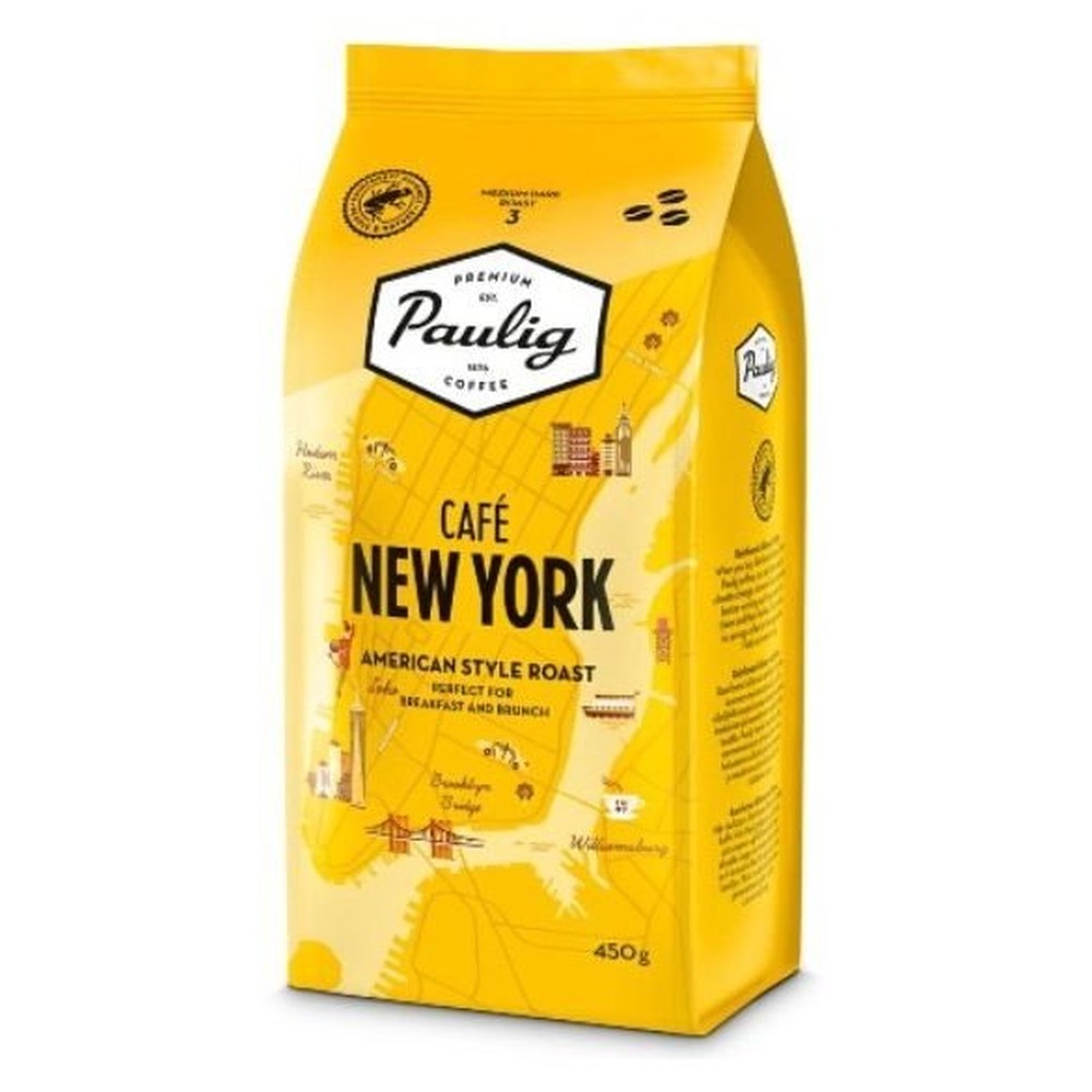 Paulig Café New York в зёрнах 450г