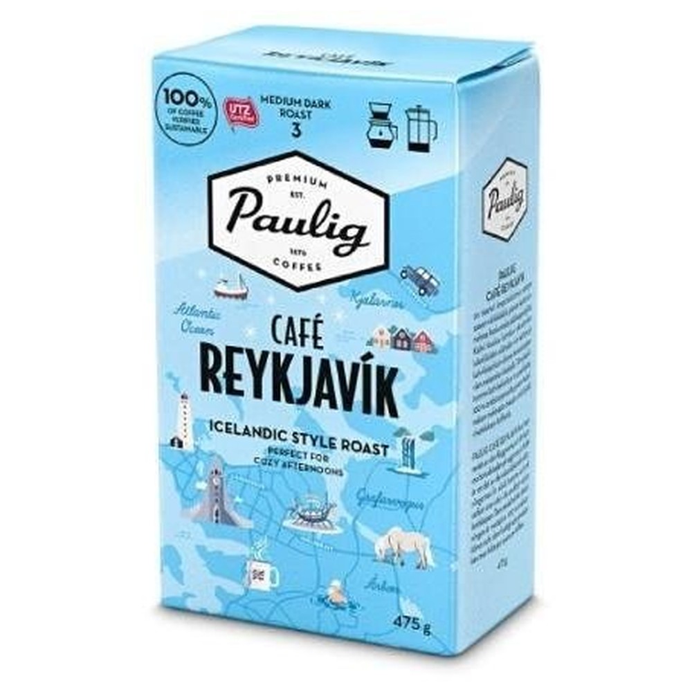 Paulig Café Reykjavík молотый 475г