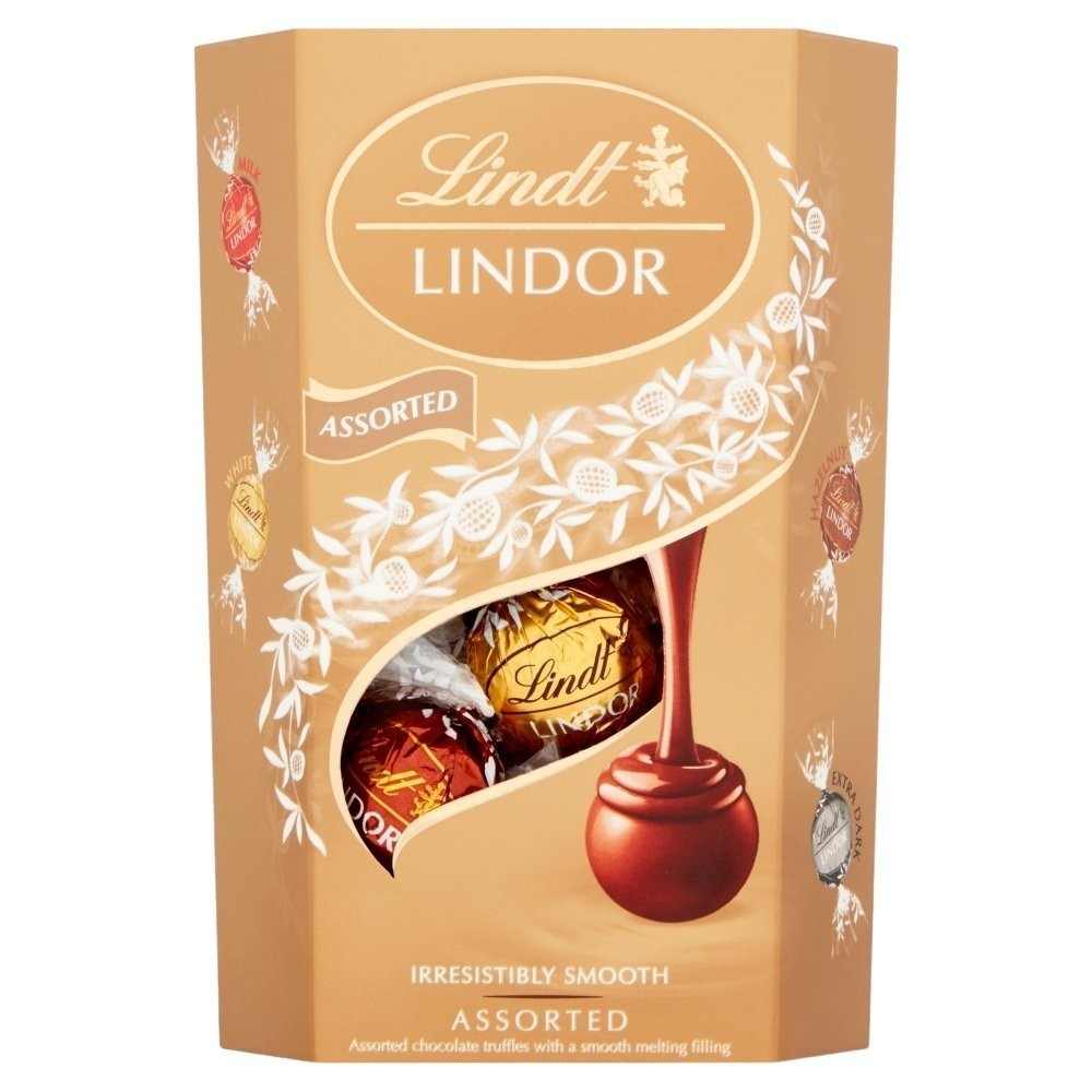 LINDT АССОРТИ ШОК КОНФ С НЕЖН ТАЮЩЕЙ НАЧИНКОЙ 200Г