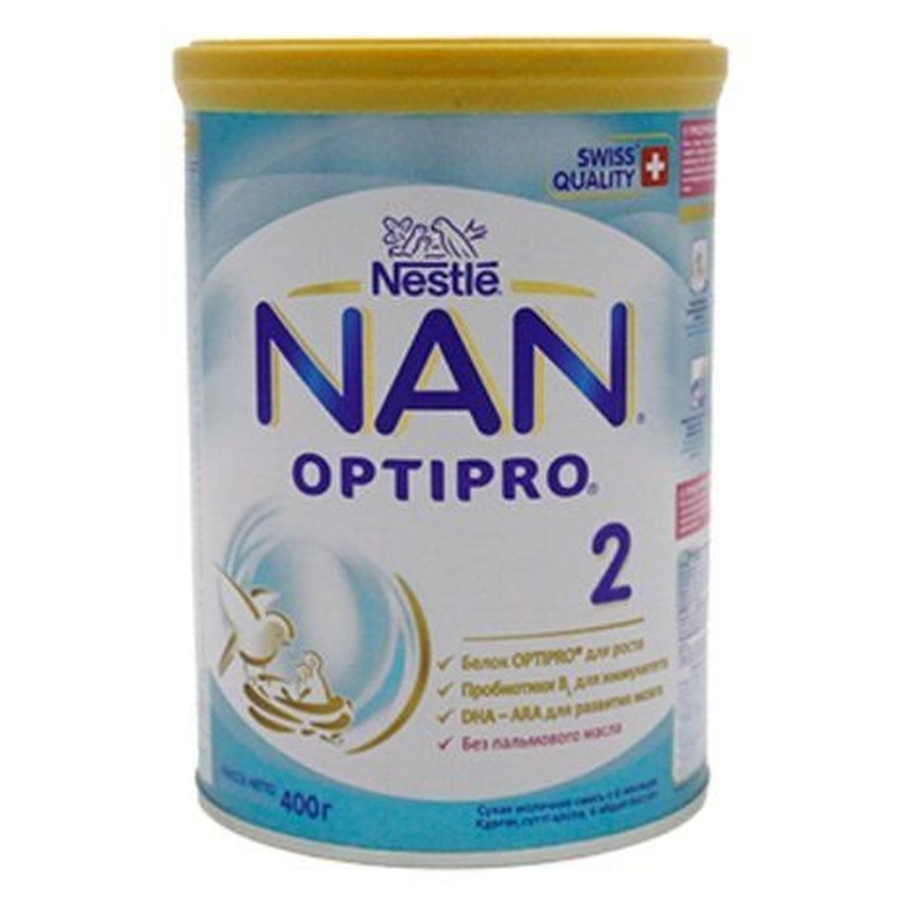 Молочная смесь NAN 2 Optipro с 6месяцев 400 гр
