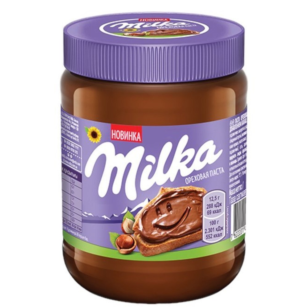 MILKA | ореховая паста "С КАКАО" 350г