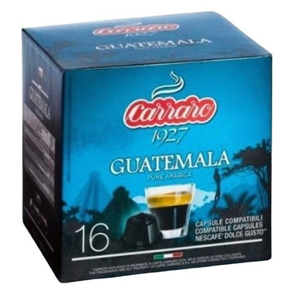 КОФЕ В КАПСУЛАХ CARRARO GUATEMALA ДЛЯ DOLCE GUSTO 112ГР